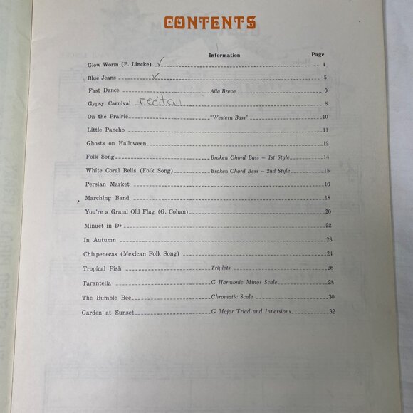 Piano Solos Sheet Music Level 3 Jane Smisor Bastien Library 1976 Vintage u - Picture 8 of 12